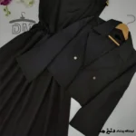 کت و سارافون زنانه مدل ساحل رنک مشکی